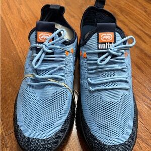 Marc Ecko Blue and Black Athletic Shoes